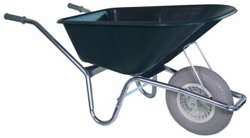 Kruiwagen 100 liter groen