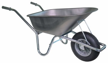 Hummer Klus kruiwagen verzinkt frame 85 liter verzinkt