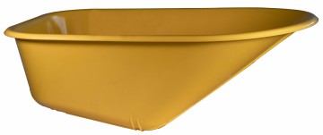 Losse bak 90 liter geel