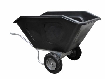 Kruiwagen 500 liter 2 wiel