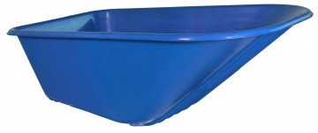 Hummer Losse kruiwagenbak kunststof blauw 100 liter