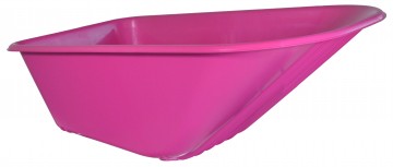 Hummer Losse kruiwagenbak kunststof roze/fuchsia 100 liter
