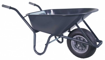 Hummer Bouw kruiwagen staal 85 liter anti-lek