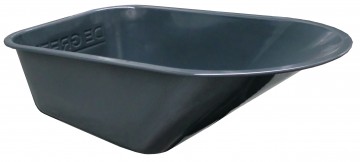 Hummer Losse kruiwagenbak 85 liter staal gelakt.