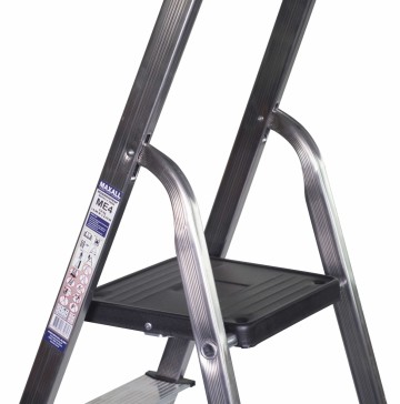 Huishoudtrap 3/4/5/6 treden staplateau