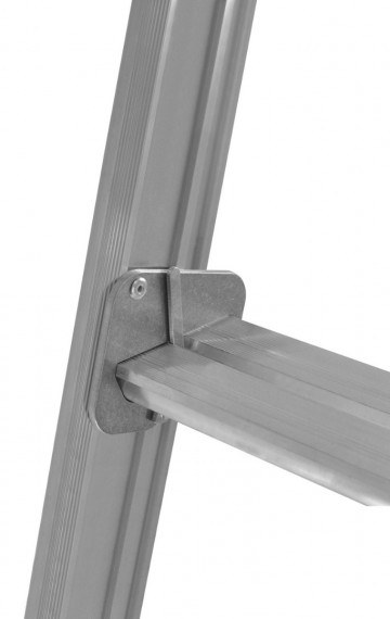 2 delige opsteekladder met uitgebogen bomen 16 t m1 3