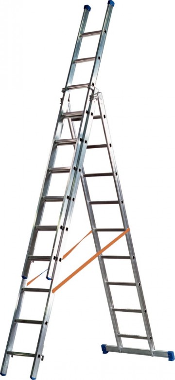 3 delige reformladder basic line met rechte bomen1