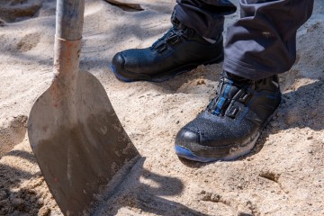 5 baak hunter s3 zwart blauw met boa sluiting waterr