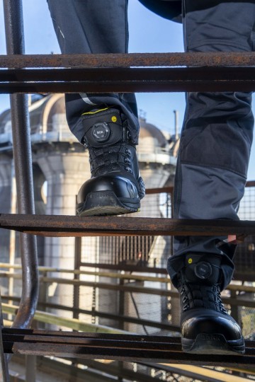 6 baak alexander s3s zwart geel met boa sluiting 38