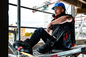 6 baak bailey s3 zwart waterresistent 38 t m 48