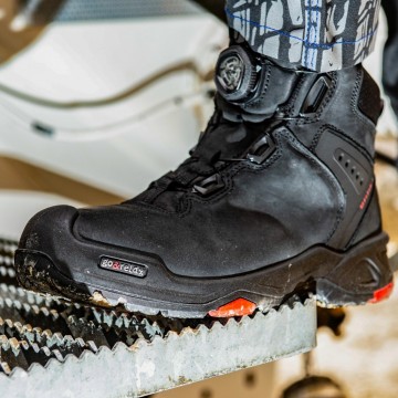 6 baak braxton s3 zwart met boa sluiting 38 t m 48