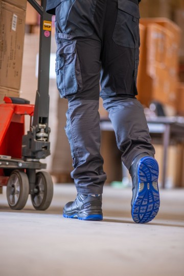 6 baak hunter s3 zwart blauw met boa sluiting waterr