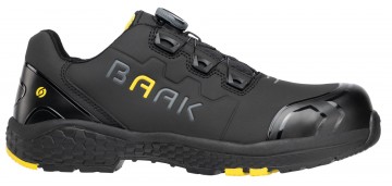 Baak alex s3s zwart geel met boa sluiting 38 t m 4