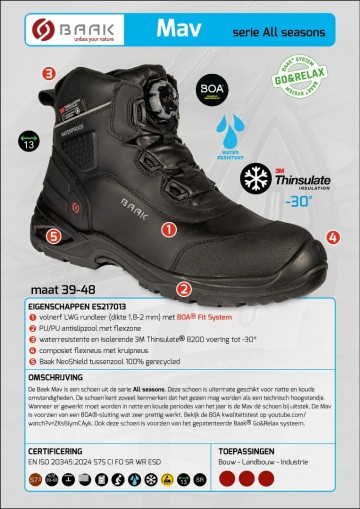 Baak mav s7s zwart met boa sluiting waterresistent1 4