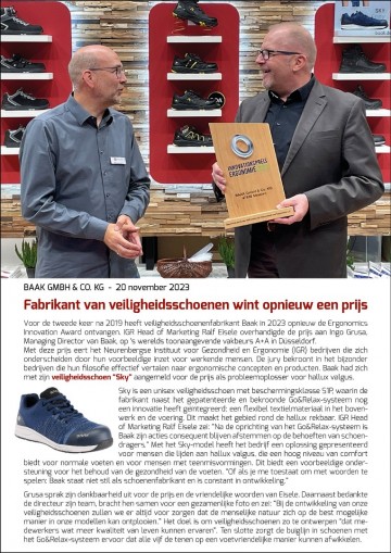 Baak sky s1p blauw met hallux 35 t m 481 8