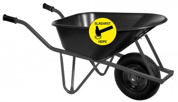 Bouwkruiwagen hdpe 85 l ovale buis1