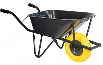 Bouwkruiwagen staal 85 l ovale buis verzwaard met1 2