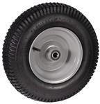 Kruiwagenwiel 400x8 4ply metaal kogellager asgat 25 mm