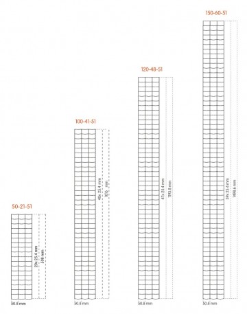 Dassengaas crapal 254x508 mm 50 t m 150 cm1 9
