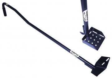 De wit putschep met haak