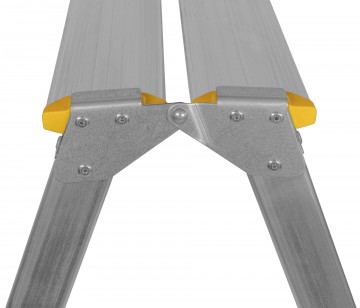 Huishoudtrap dubbel scharnier