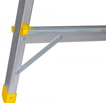 Huishoudtrap dubbel versteviging