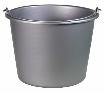 Emmer 12 liter grijs