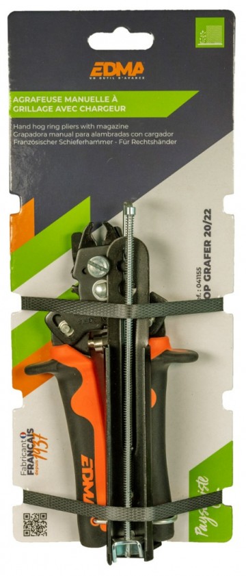 Edma top grafer ringtang met magazijn 20 22 mm blister