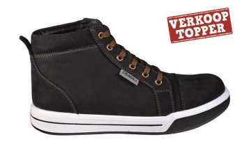 Track S Monza S3 hoog zwart leer maat 40 t/m 47