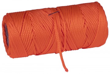 Koord fluor-oranje 50 meter