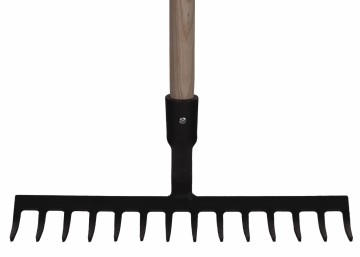 Tuinhark 14 tands vooraanzicht