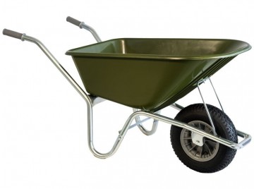 Hummer klus tuinkruiwagen verzinkt frame 100 l oli1