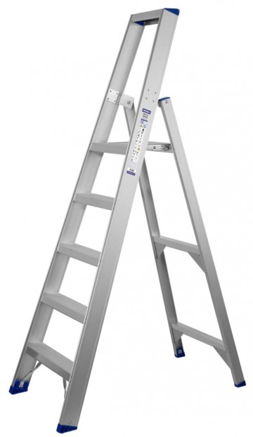 Industriele bordestrap 3 t m 12 treden geanodiseer1