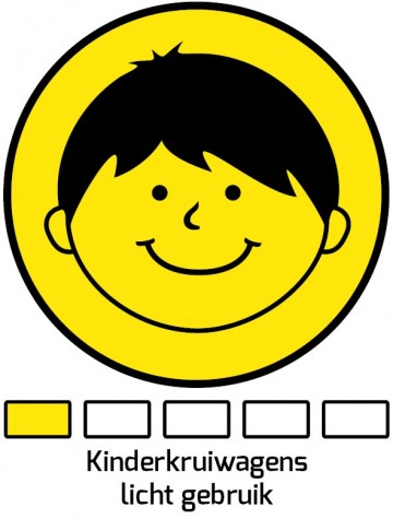 Kinderkruiwagen 35 l rood met softwiel1 0