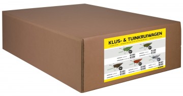 Klus tuinkruiwagen verzinkt frame 100 l terrarood1 10