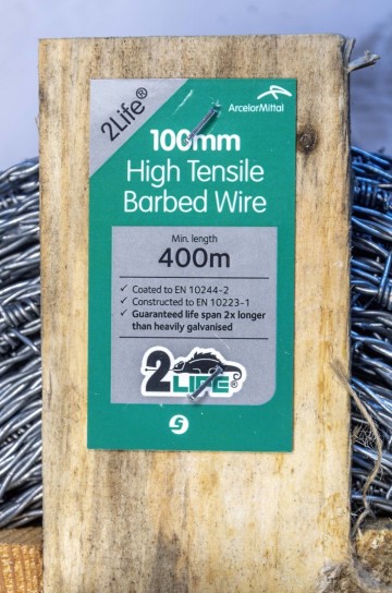 Puntdraad verzinkt high tensile op klos 400 m 16 m1 2