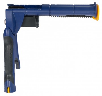 Rapid Hekwerktang FP222, T&F Kit met lader + ringen zijaanzicht