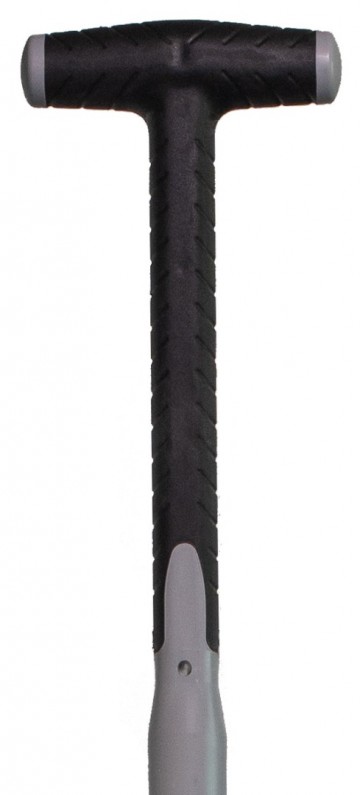 Spade met blank geslepen blad en glasfiber steel1