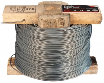 Spandraad crapal2 verzinkt high tensile op haspel1