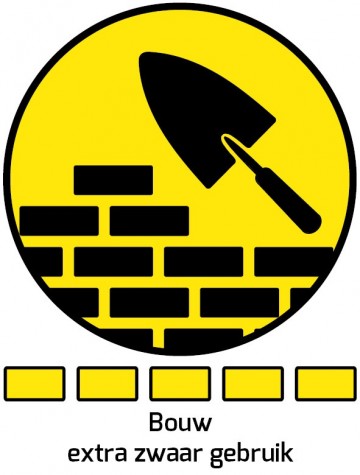 Stratenmakers kruiwagen hdpe 90 l geel1