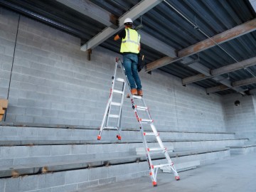 Telescoopladder little giant velocity 3 t m 6 spor1 7