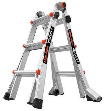 Telescoopladder little giant velocity 3 t m 6 spor1
