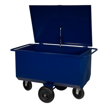 Voerwagen 275 l met deksel1