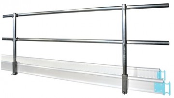 Werkbrug leuning compleet 6 meter
