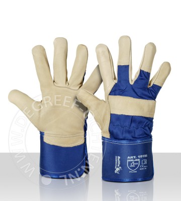 Werkhandschoen rund nerfleer golden glove maat 10