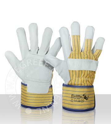 Werkhandschoen rund nerfleer palmversterkt maat 11