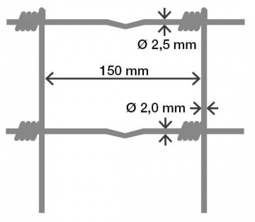 Wildgaas forst medium crapo dubbel verzinkt 145 t1 6