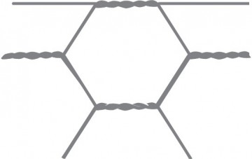 Zeskantgaas avigal verzinkt 25x08 mm 50 t m 200 cm1 5