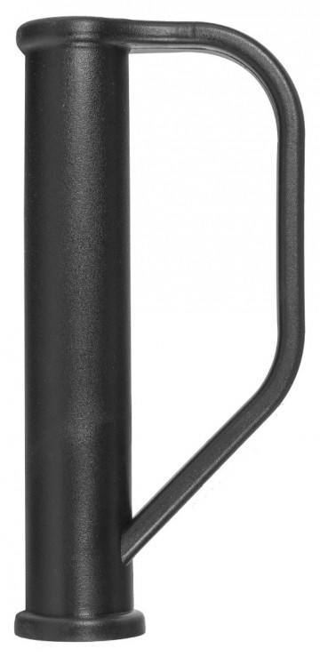 Zwart rond veiligheidshandvat 25 mm1