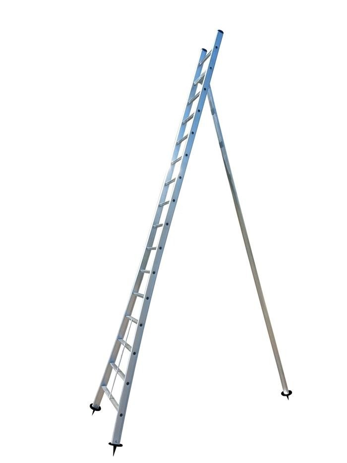 Lauw single Graden Celsius Maxall Driepoot plukladder 8/10/12/14/16 sporten geanodiseerd - Ladders en  toebehoren - De Landbouwspecialist | Gereedschap voor de vakman en  thuisklusser